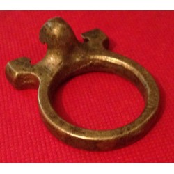 Antique Brass 16 Gauge Ring...