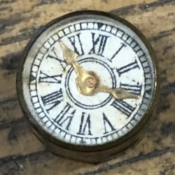 Tiny Antique Compass Clock...