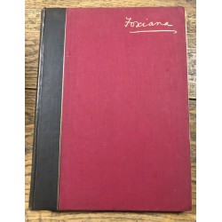 Vintage Book - Foxiana...